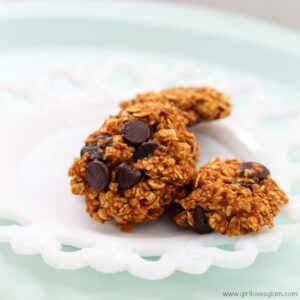 Girl Loves Glam Healthy Pumpkin Chocolate Chip Protein Cookies Recipe