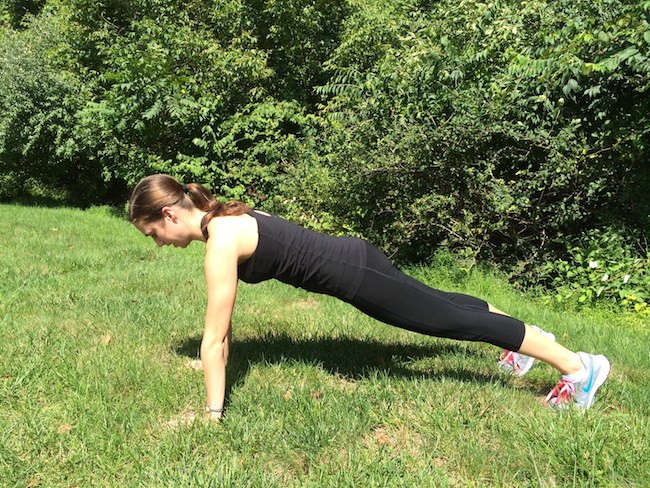 planks for running strength training