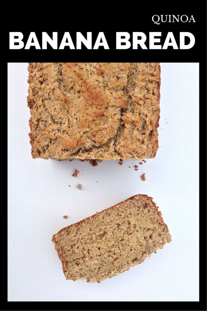 Quinoa banana bread recipe