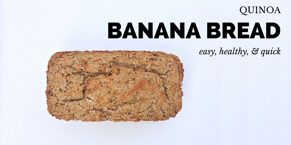 Quinoa banana bread recipe